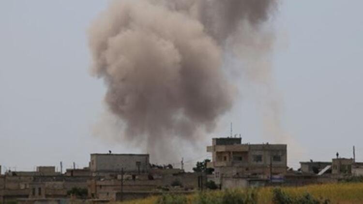 Suriye Ordusu, TSK'nın askeri üs kurduğu havaalanını bombaladı