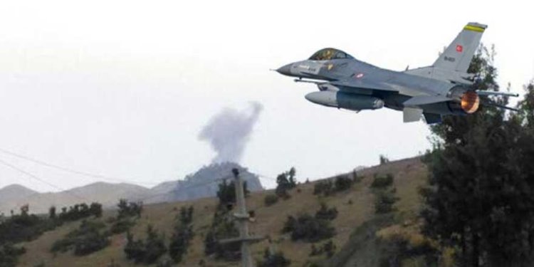 TSK'dan Sidekan'a hava saldırısı