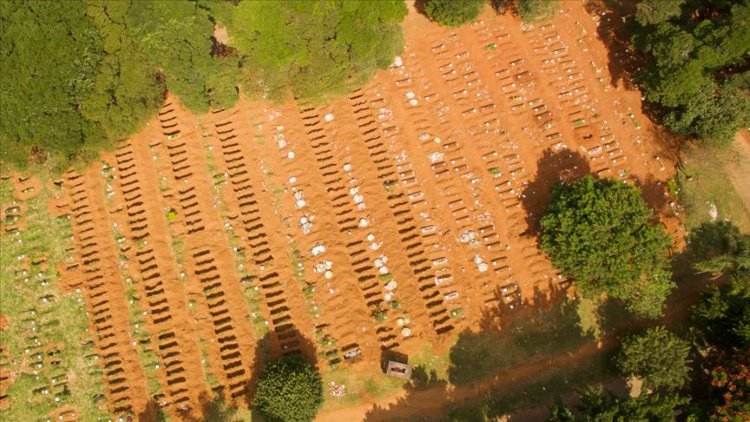 Brezilya'da koronavirüs nedeniyle toplu mezarlar açılıyor