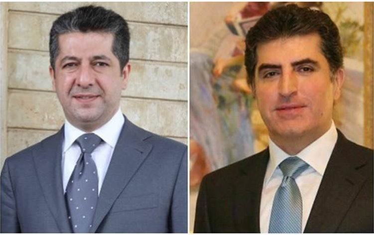Başkan ve Başbakan Barzani'den ‘Çarşema Sor’ mesajı