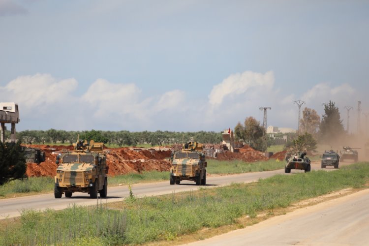 İdlib'de 8. Türk-Rus ortak devriyesi yapıldı