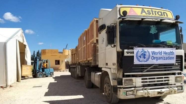 DSÖ’den Rojava’ya 30 tonluk tıbbi yardım