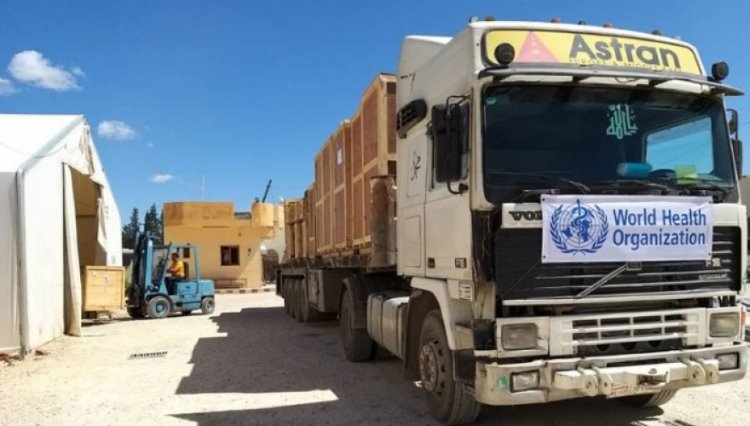 DSÖ’den Rojava’ya 20 tonluk tıbbi yardım