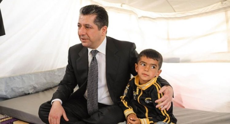 Mesrur Barzani: 1 milyondan fazla mülteciye yardıma devam ediyoruz