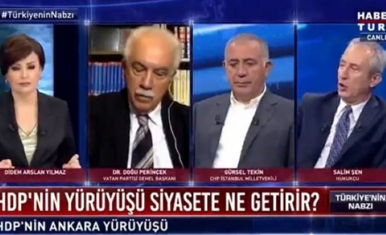 Habertürk TV sunucusu Didem Arslan, 'HDP'lilerin neden konuk edilmediğine'' cevap verdi