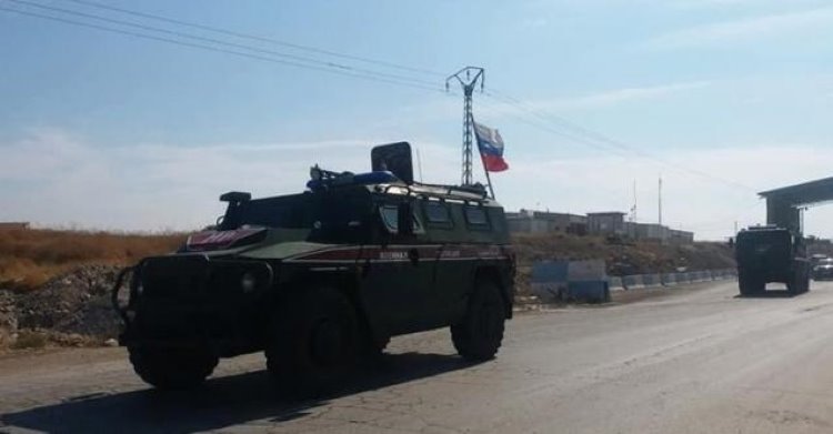 Rusya, Rojava ve Türkiye sınırında devriye 