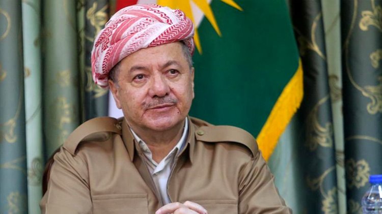 Başkan Mesut Barzani'den Tuğgeneral Surçî için başsağlığı mesajı