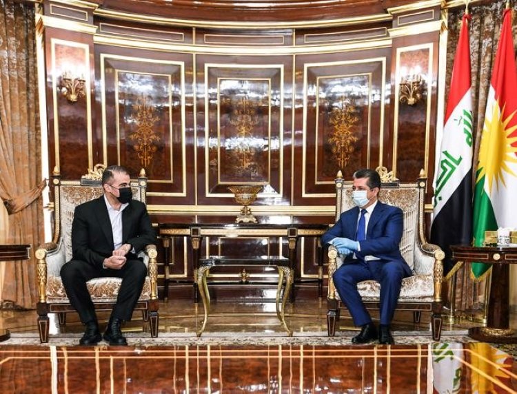 Başbakan Mesrur Barzani, KYB Eşbaşkanı Talabani’yle bir araya geldi