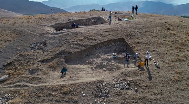 Van'da 5 bin yıl öncesine ait izler bulundu