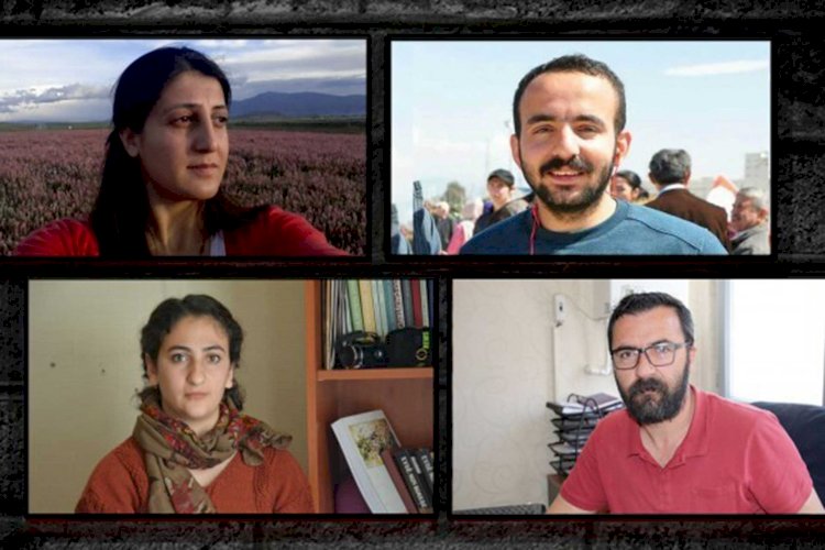 'Helikopterden attılar' haberini yapan  4 Kürt gazeteci tutuklandı