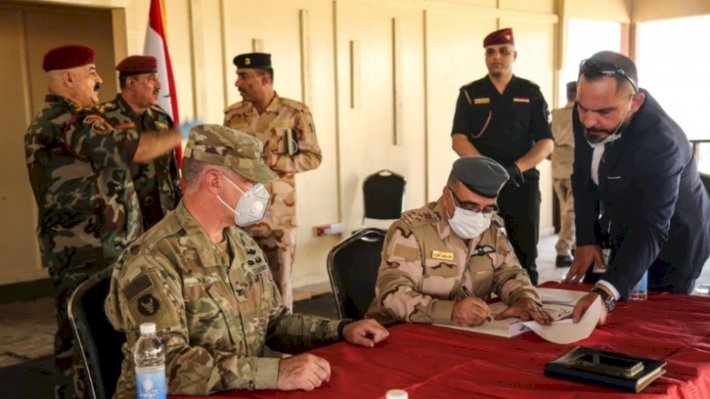 Koalisyon, en büyük cephaneliği Irak Ordusu'na teslim etti