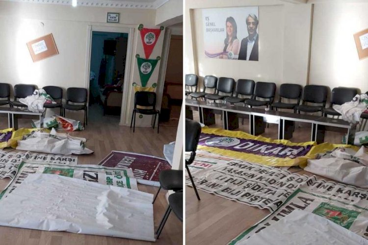 Doğubayazıt’ta HDP binasına baskın: Eşbaşkanlar gözaltına alındı