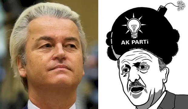 Wilders'ın Erdoğan paylaşımına Türkiye'den sert tepki