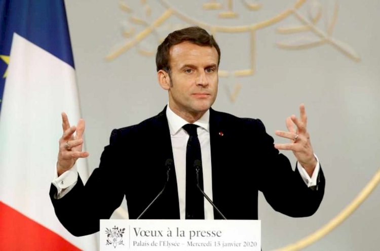 Macron: Boyun eğmeyeceğiz, evrensel değerleri savunacağız