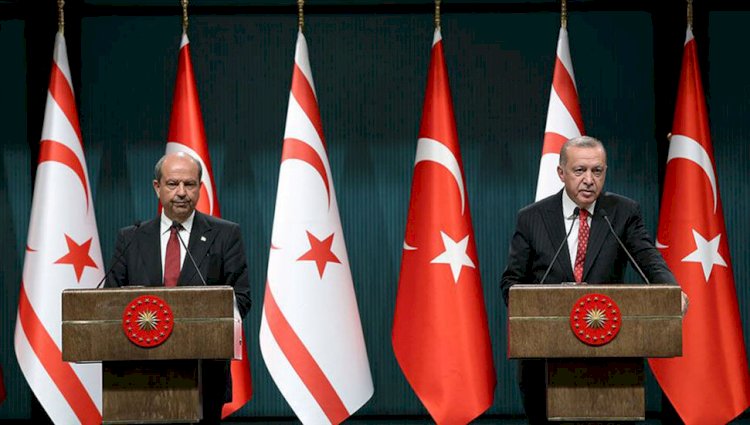 Erdoğan: 'Kıbrıs'ta artık iki devletli çözüm masaya gelmeli'