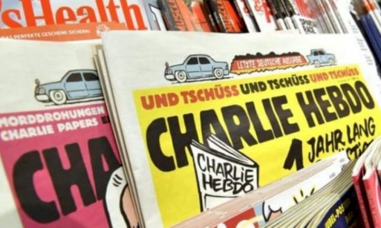 Fransız mizah dergisi Charlie Hebdo′dan, bu sefer Erdoğan karikatürü