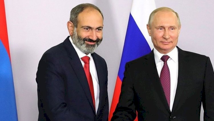 Paşinyan, Putin'den Dağlık Karabağ için resmi yardım talebinde bulundu