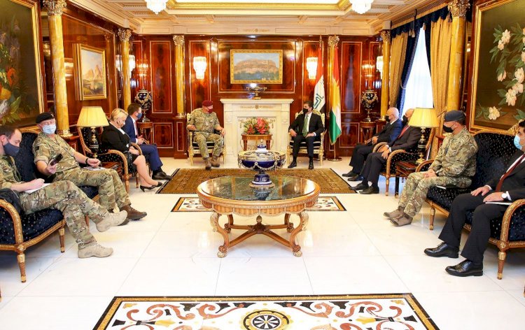 Başkan Neçirvan Barzani üst düzey İngiliz heyeti ile görüştü