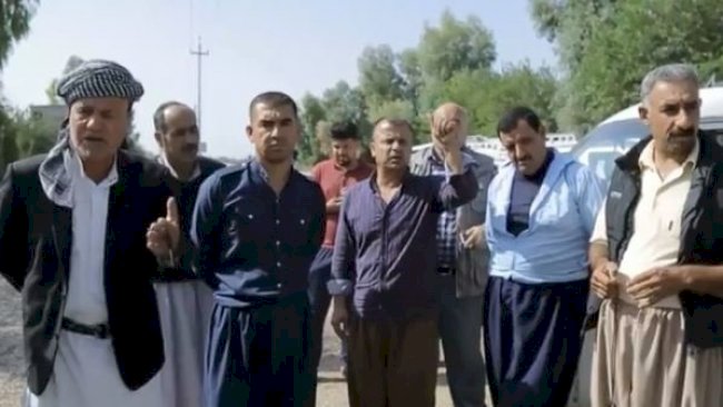 Iraklı güçlerden Kürt çiftçilere engel