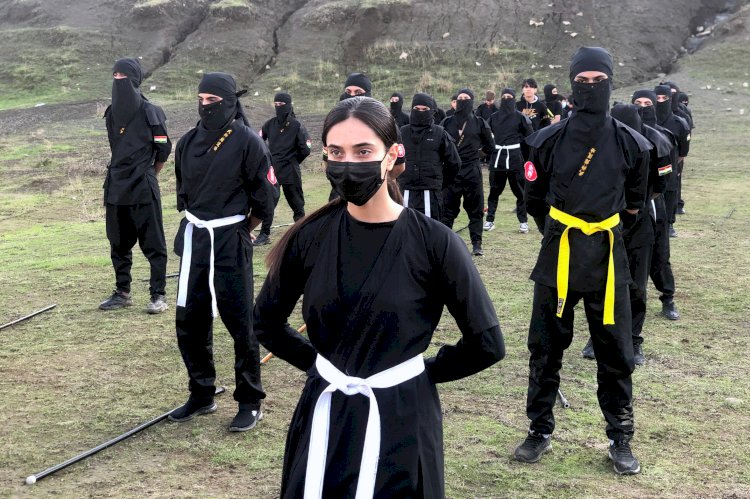 Kürdistan bölgesinde kurulan “Soran Ninja Takımı” tanıtıldı