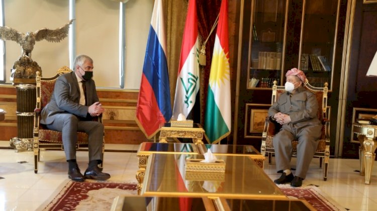 Başkan Barzani Rus Büyükelçi’yle görüştü
