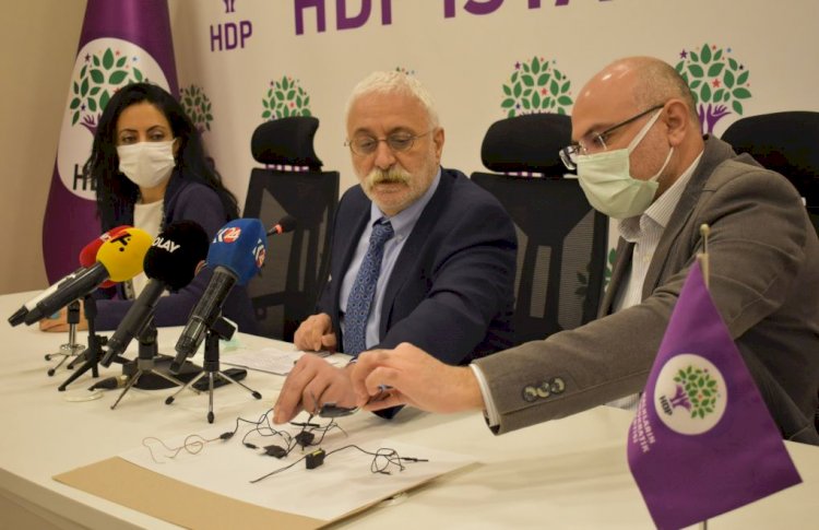 HDP İstanbul İlçe Başkanlığı'nda çok sayıda dinleme cihazı bulundu