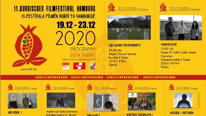11'inci Hamburg Kürt Film Festivali başlıyor