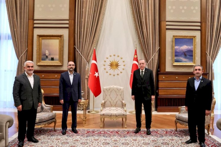 HÜDA PAR: Erdoğan ile ağırlıklı olarak Kürt meselesini konuştuk