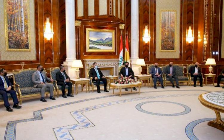Başkan Neçirvan Barzani Iraklı valilerle görüştü