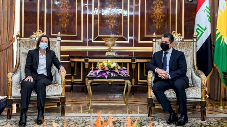 Başbakan Mesrur Barzani, Avusturalya'nın Irak Büyükelçisini kabul etti