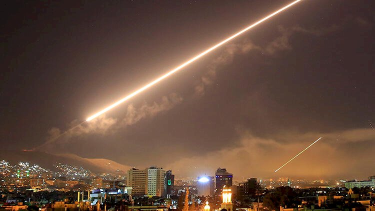 İsrail'den Suriye'nin başkenti Şam'da hava saldırısı