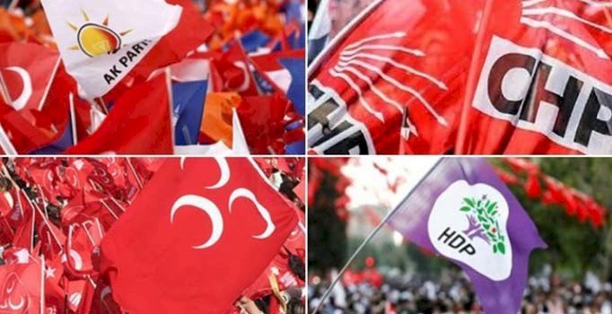 HDP, AK Parti ve İyi Parti'nin üye sayısı arttı, MHP ve CHP'nin düştü