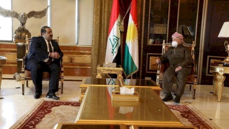 Başkan Barzani Irak Parlamentosu heyetiyle görüştü