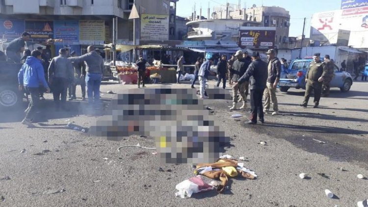 Bağdat’ta çifte intihar saldırısı; Çok sayıda ölü ve yaralı var