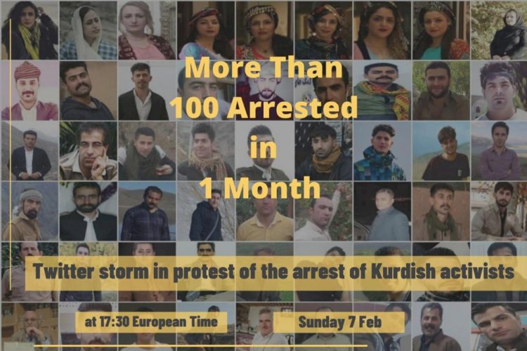 İran’da tutuklu Kürtler için #KurdistanEyes kampanyası başlatılıyor