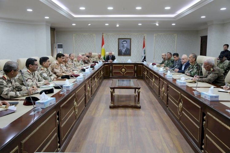 Irak askeri heyetinden Erbil’e ziyaret