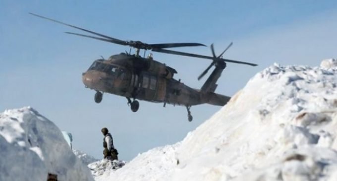 Bitlis'te helikopter düştü: 11 ölü 2 yaralı