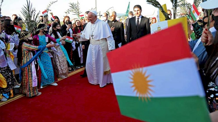 Papa Franciscus Kürdistan'da!
