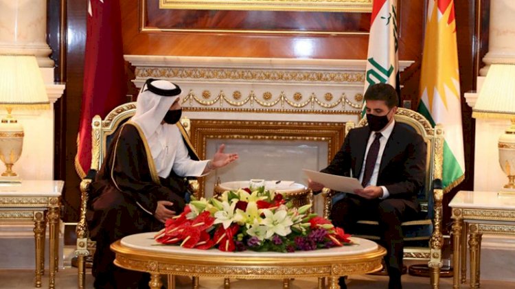 Katar Başbakanı’ndan Neçirvan Barzani’ye resmi davet