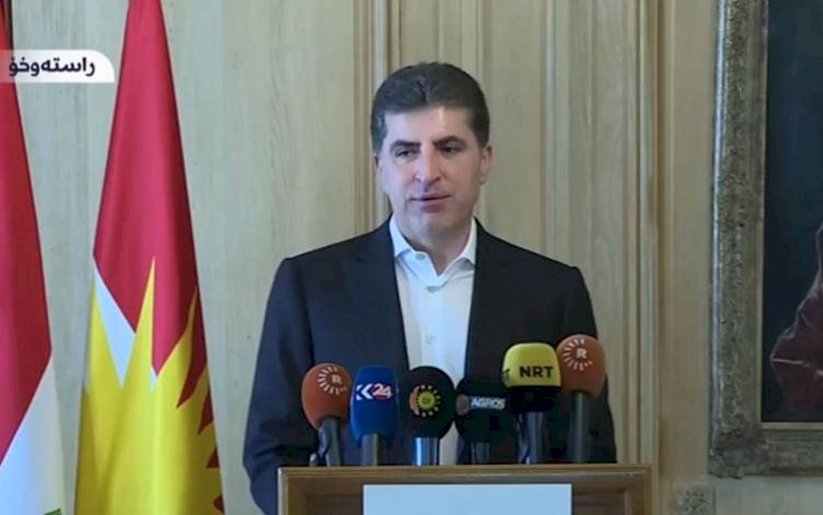 Neçirvan Barzani, bugün düzenlediği basın toplantısında soruları yanıtladı