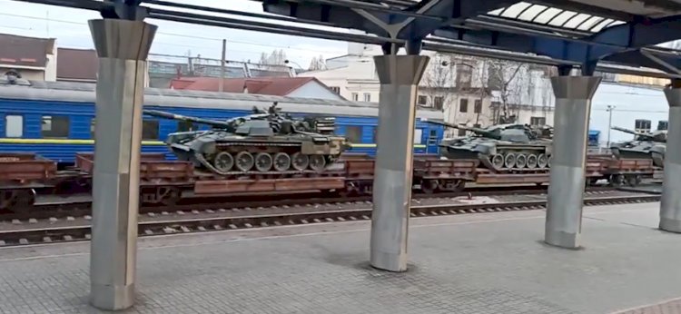 Ukrayna, Rusya sınırına tank sevkiyatı yapıyor