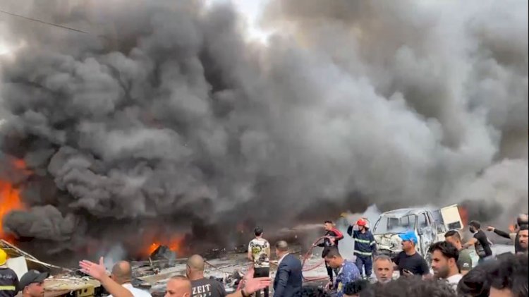 Bağdat’ta şiddetli patlama: Ölü ve yaralılar var