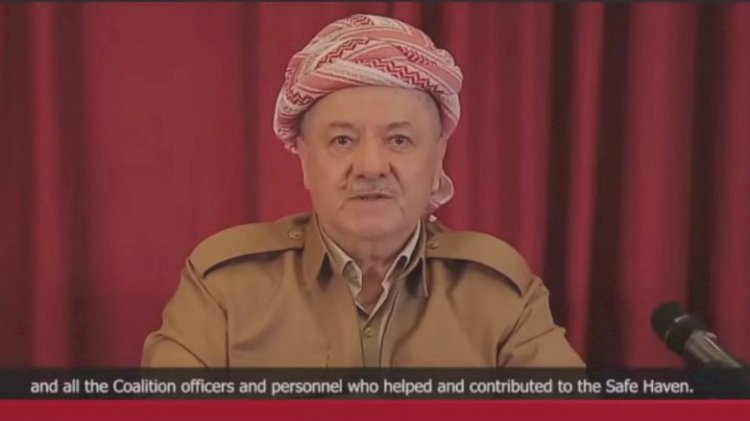 Başkan Mesud Barzani: 'Bush, Mitterrand ve Özal’a tekrar teşekkür ediyorum'