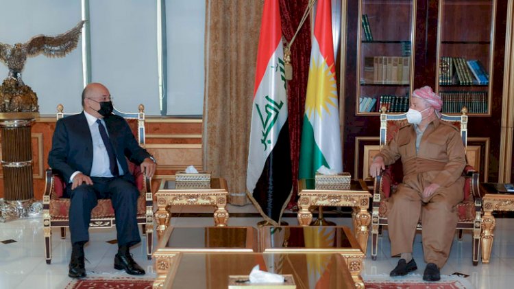 Mesud Barzani ile Berhem Salih, Irak’taki son gelişmeleri görüştü