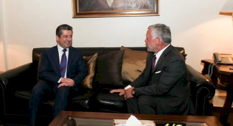 Başbakan Mesrur Barzani'den Ürdün Kral'ına taziye telefonu