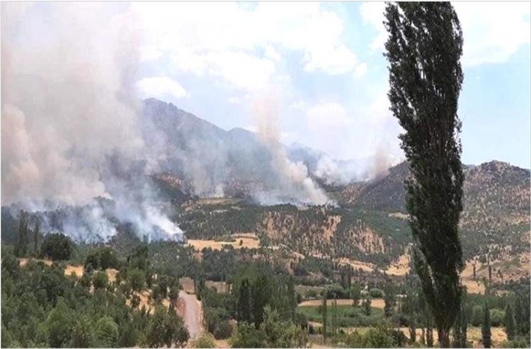 Kêste köyü TSK’nin hava bombardımanı nedeniyle boşaltıldı