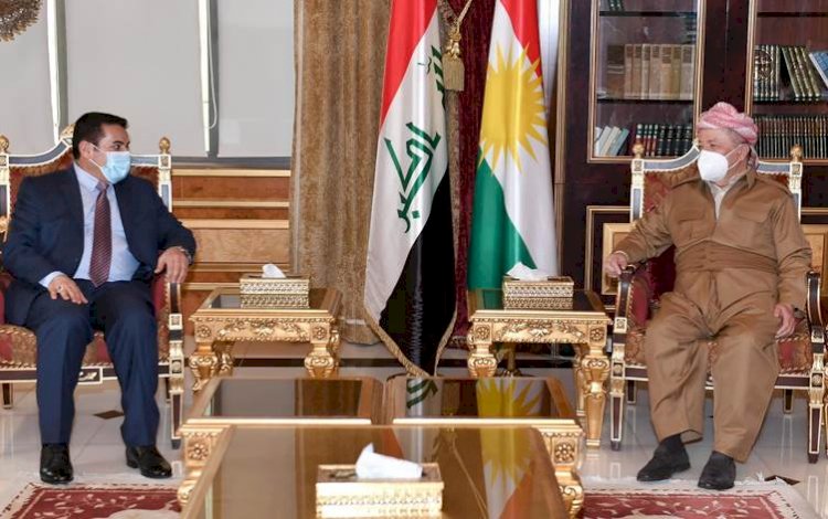 Başkan Mesud Barzani, Iraklı güvenlik heyetiyle görüştü