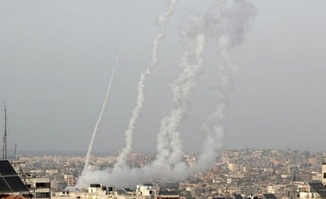 Gazze Şeridi'nden Batı Kudüs'e 6 roket atıldı