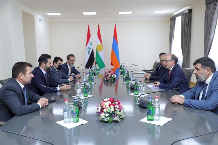 Kubad Talabani, Ermenistan Dışişleri Bakanı ile görüştü