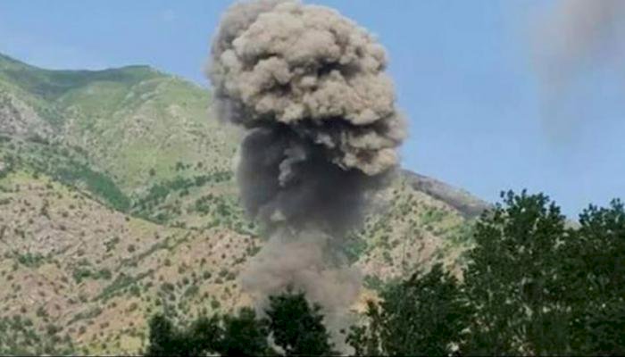 TSK'nın hava bombardımanında 2 kişi yaralandı